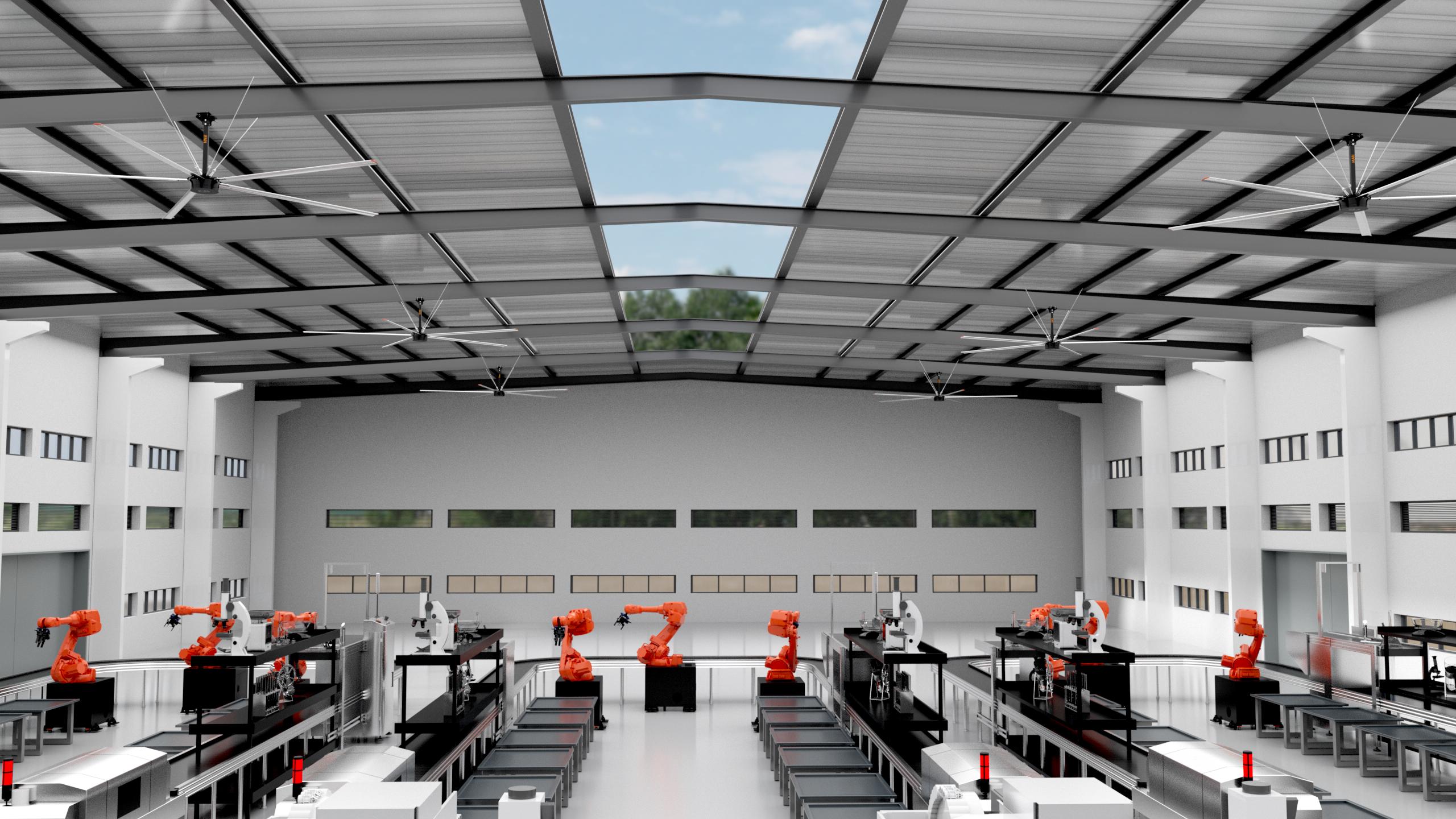 商超使用工业大风扇的优点是什么？