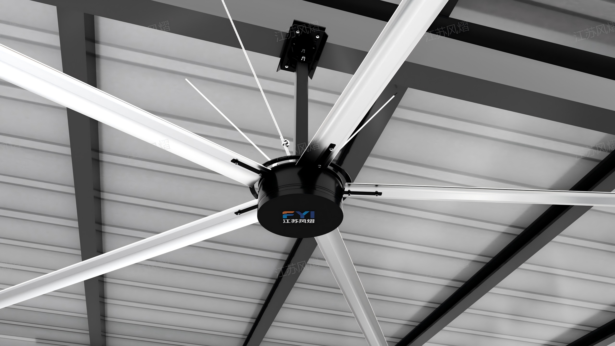 如何选择大型工业风扇？