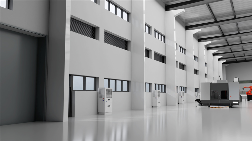 车间整体降温效果展示