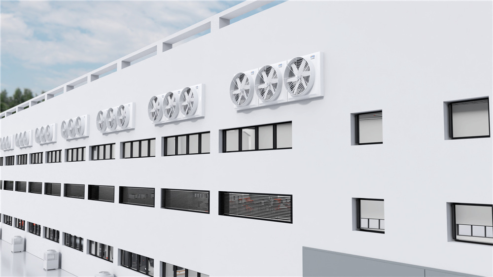 硫化车间安装效果图